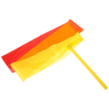 2Pcs Fitness Gymnastics Ribbons Decorative Ribbon Wand for Dance