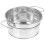 3Pcs Silver Small Metal Buckets Multipurpose Container for Snacks 1