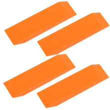 12Pcs Travel-Friendly Orange Rubber Quick Stain Cleaner