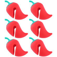 18Pcs Small Red Plastic Lid Lifters Pot Boil Over Spill Stoppers