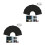 2Pcs Black Chalkboard Sheets Adhesive Stickers for Home Use and Decor 8