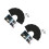 2Pcs Black Chalkboard Sheets Adhesive Stickers for Home Use and Decor 9