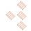 20Pcs Wooden Bookbinding Tools Beige Paper Creaser Folder for Office 5