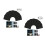 2Pcs Black Chalkboard Sheets Adhesive Stickers for Home Use and Decor 6