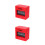 2Pcs Emergency Stop Push Button Red Plastic for Fire Alarm Systems 4
