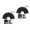 2Pcs Black Chalkboard Sheets Adhesive Stickers for Home Use and Decor 10