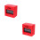 2Pcs Emergency Stop Push Button Red Plastic for Fire Alarm Systems 8