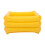 2Pcs Sturdy PVC Portable Foot Soaking Basin Inflatable Foot Bath 1