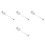 4Pcs Stainless Steel Serving Spoon Fork Combo for Catering Use 8