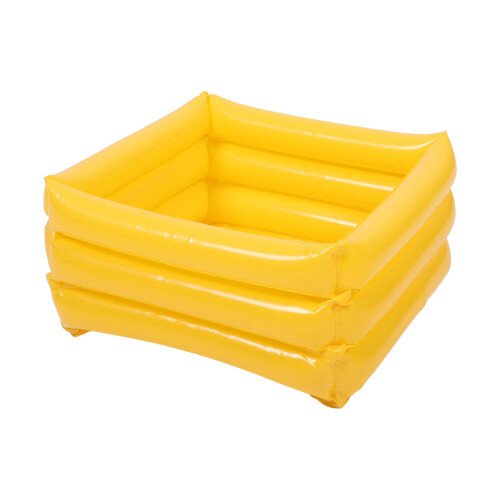 2Pcs Sturdy PVC Portable Foot Soaking Basin Inflatable Foot Bath 2