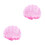 2Pcs Secure Fit Pink Anti-Static Working Hat for Food and Electronics 5
