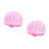 2Pcs Secure Fit Pink Anti-Static Working Hat for Food and Electronics 9