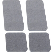 16Pcs Dark Grey Diatomite Absorbent Drink Coasters Non-Slip