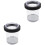 2Pcs Aquarium Isolation Box Plastic Fish Breeding Container with Cover 5