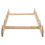 3Pcs Space-Saving Solid Wood Sword Wall Display Stand for Home 2