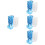 96Pcs Tiny Plastic Mini Baskets Desktop Storage and Kids Play Toys 8