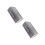 2Pcs Grey Bread Box Practical Snack Storage Bin for Kitchen 5