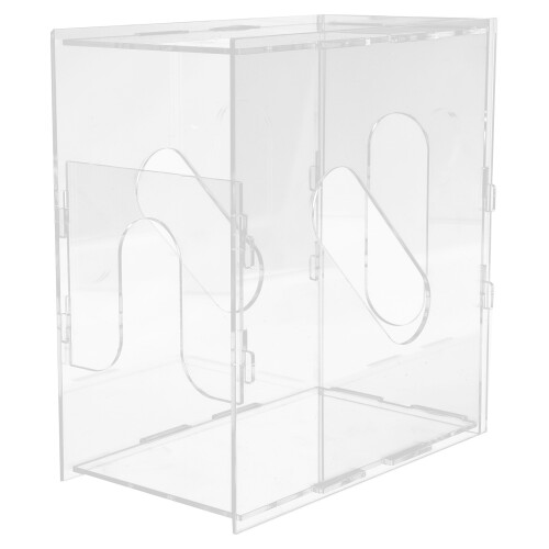2Pcs Durable Acrylic Breast Milk Storage Boxes with Handle for Fridge 1