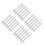 24Pcs Aluminum Cake Decorating Rods Silver Piping Tips Icing Tools Kit 6