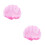 2Pcs Secure Fit Pink Anti-Static Working Hat for Food and Electronics 4