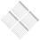 80Pcs Durable Silver Metal Brooch Pins Stopper for Clothes 7