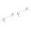 2Pcs Transparent Violin Chin Rest Shoulder Support Adjustable Pad 8