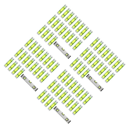 200Pcs Light Tool Bubble Small Horizontal Bubble Ruler 2