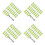 200Pcs Light Tool Bubble Small Horizontal Bubble Ruler 2