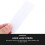 50Pcs Hook Loop Strips Heavy Duty Adhesive Fasteners White for Home 11