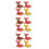 12Pcs Ceramic Animals Chopstick Rest Rack in Assorted Colors 4