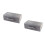 2Pcs Grey Bread Box Practical Snack Storage Bin for Kitchen 4