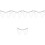 5Pcs Versatile Silver Waist Chain Decor with Large Rhinestone Charm 6