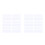 50Pcs Hook Loop Strips Heavy Duty Adhesive Fasteners White for Home 5
