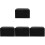 4Pcs Waterproof Oxford Cloth Protective Cover for 3D Printers Black 4