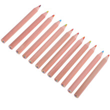 36Pcs Assorted Color Wooden Colored Pencils Short Design for Kids Art