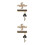 4Pcs Metal Watch Strap Ring Loops Assorted Color Charm Decor 4