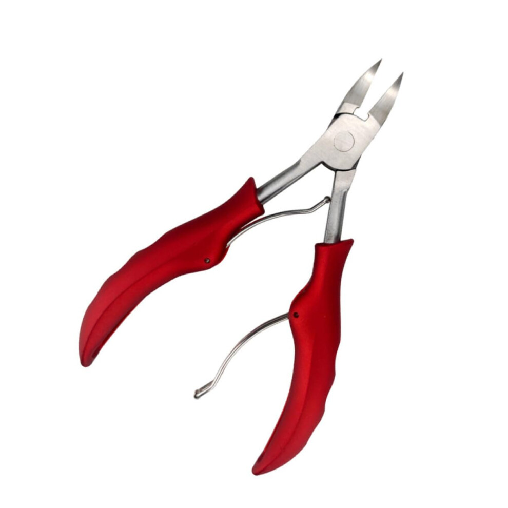 Professional Nail Clippers for Thick Toenails with Precision Cuticle Nipper and Non Slip Grip