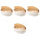 4Pcs White Self Adhesive 3D Foam Wall Border for Indoor Decoration 5