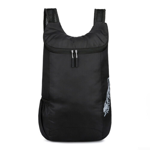 Lightweight Waterproof Backpack Unisex Hiking Camping Black