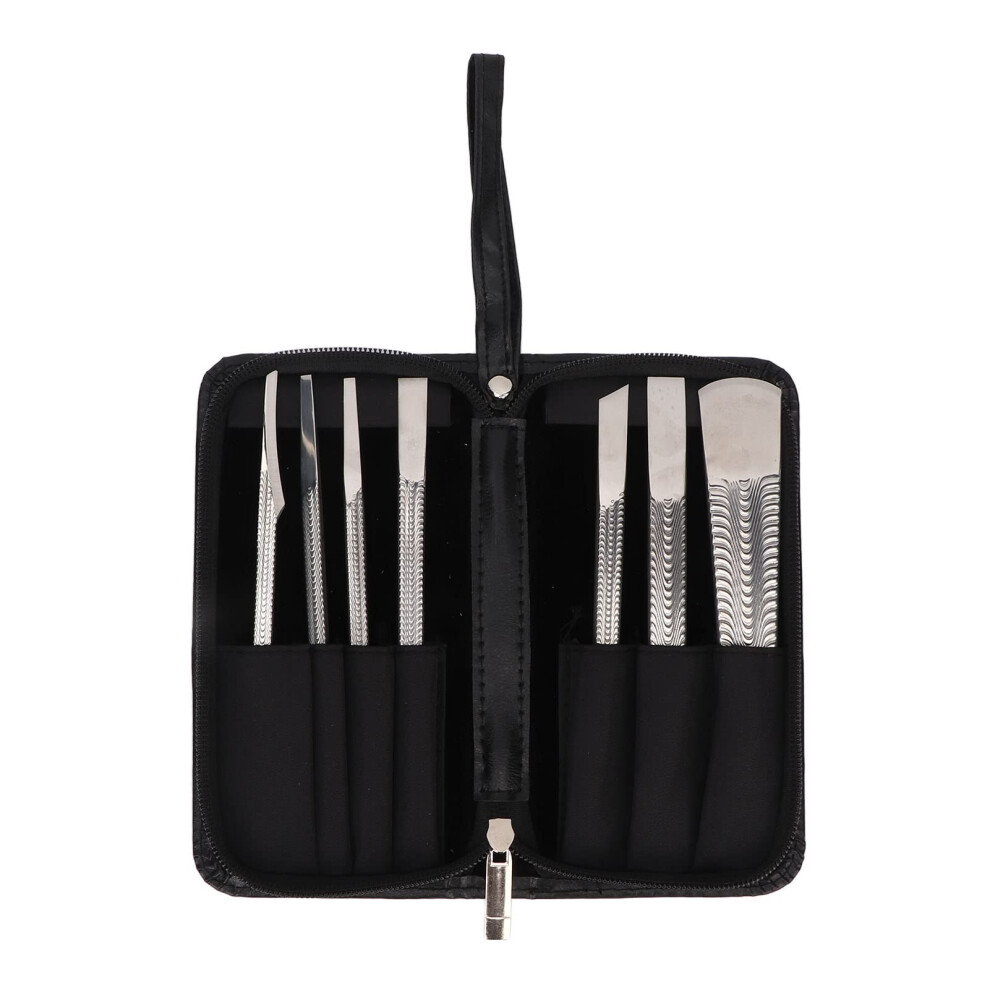 Professional Pedicure Knife Set, 7 Piece Stainless Steel Kit for Ingrown Toenail and Callus Removal