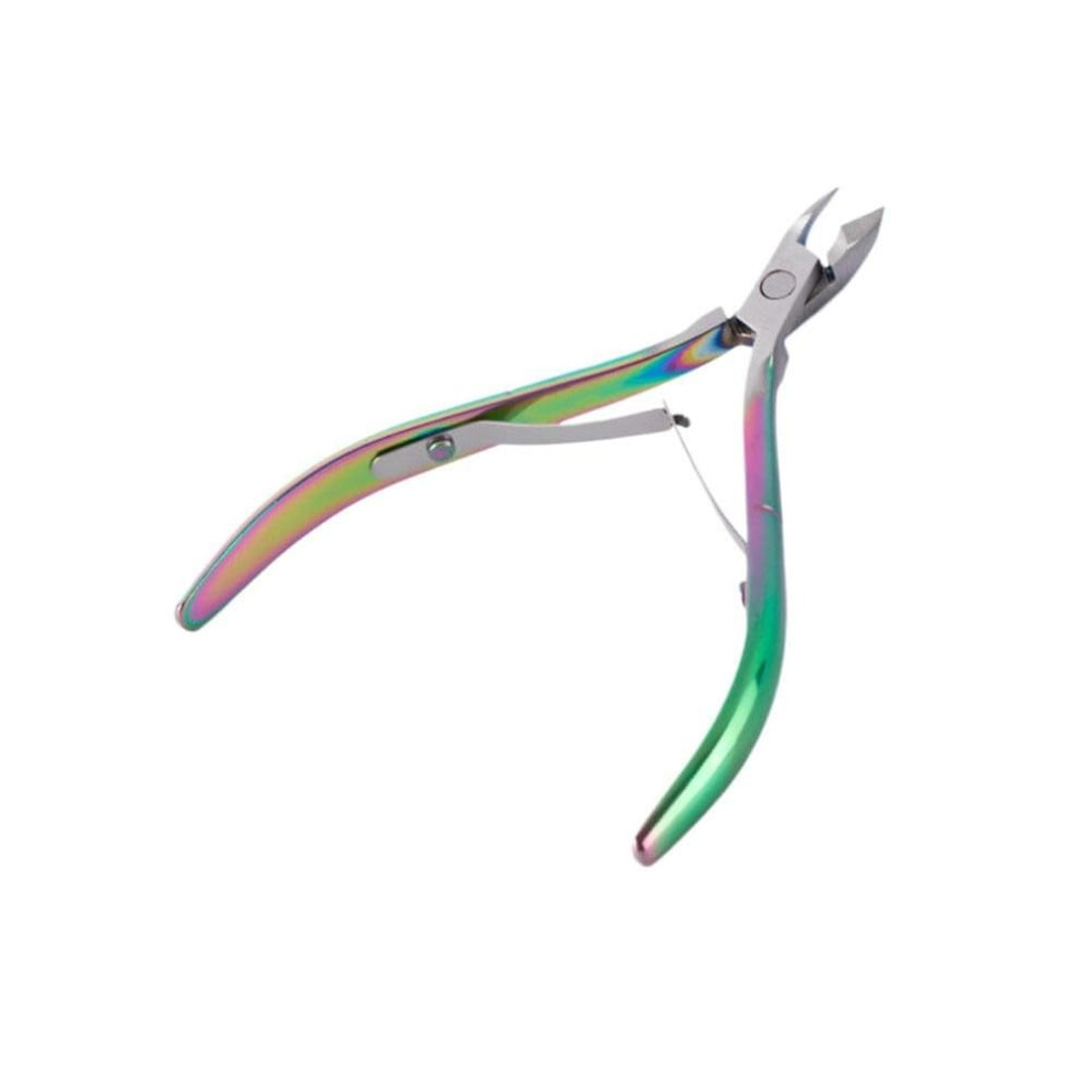Stainless Steel Nail Scissors and Cuticle Nipper with Precise Cutting Blades for Manicure