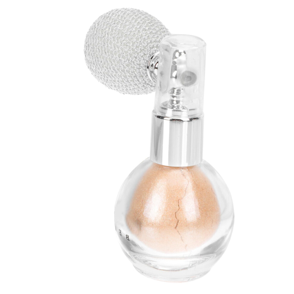 Glitter Spray Body Highlighter with Even Shimmer for Hair and Makeup, Compact Travel Size