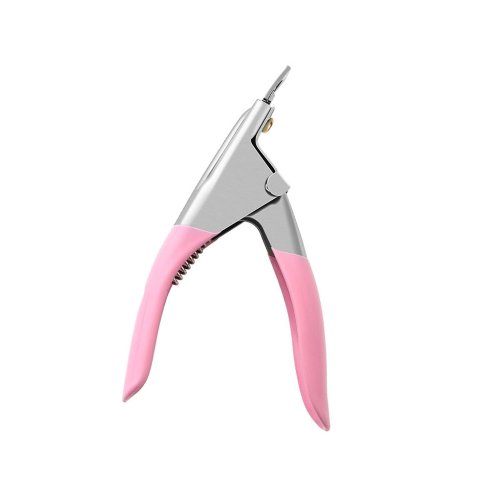 Acrylic Nail Cutter with Adjustable Angle, Sharp Precision False Nail Clipper for Manicure