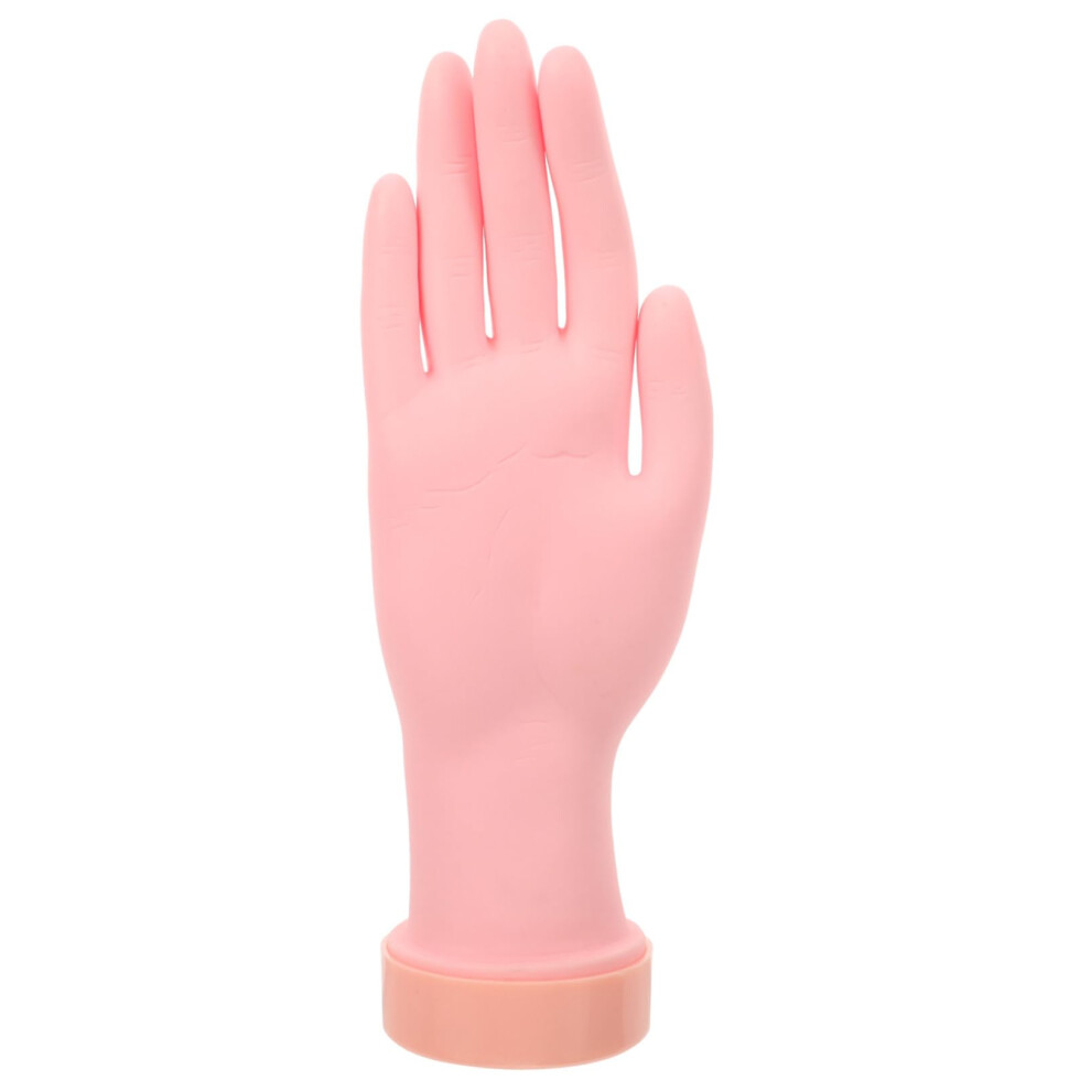 Nail Practice Hand with Fully Bendable Fingers and Realistic Lifelike Design for Nail Art Training