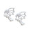 Coupe-boucles d'oreilles en argile pour Halloween, moules-DROITE 1