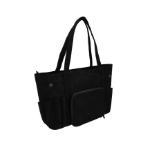 Sac de fil de voyage, sac de Crochet, sac de tricot pour-Noir