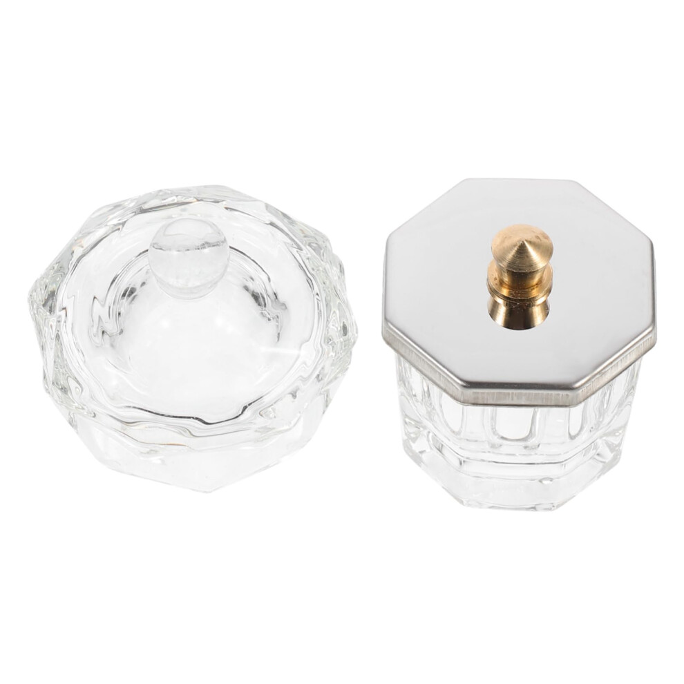 Acrylic Nail Dappen Dish Set with Wide Mouth Design for Monomer Mixing and SpillResistant Use
