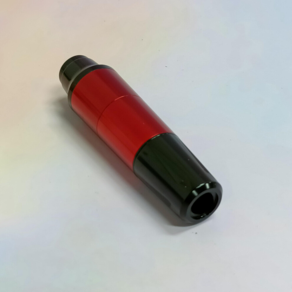 Red/Black Professional Rotary Tattoo Pen Kit With Cartridges, Ergonomic Aluminum Alloy Gun For Lining And Shading