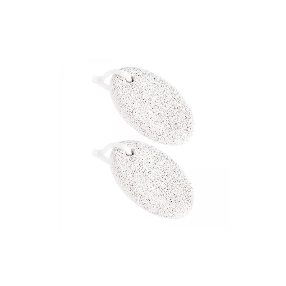 Natural Pumice Stone Foot Callus Remover 2Pack for Dry Cracked Heels and Gentle Exfoliation
