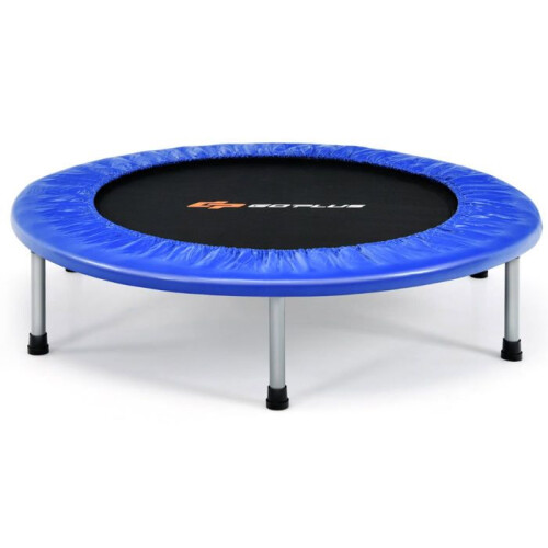 Trampoline pliable - HELLOSHOP26 - Ø95,5 cm - Sécurité élevée - Capacité 150 kg - Compact